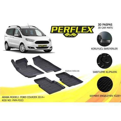 IC PASPAS 3D HAVUZLU X-MAT COURIER 14> - PERFLEX PXM-FD23 - 1