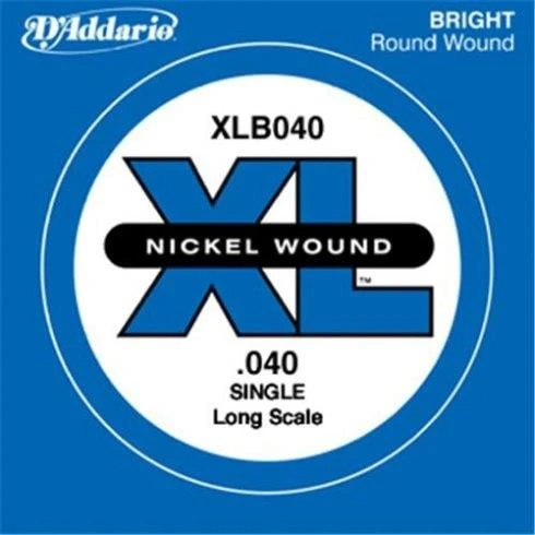 DADDARIO XLB040 DADDARIO XLB040 BASS TEK TEL, G-(SOL), XL NICKEL WOUND, 0.040 ürün görseli