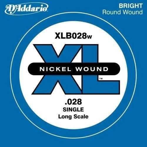 DADDARIO XLB028W DADDARIO XLB028W BASS TEK TEL, C-(DO), XL NICKEL WOUND, 0.028 ürün görseli