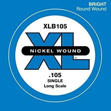 DADDARIO XLB105 DADDARIO XLB105 BASS TEK TEL, E-(Mİ), XL NICKEL WOUND, 0.105 ürün görseli