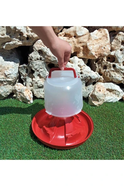 2 Li Set 2 Lt Suluk 2 Kg Yemlik Tavuk Yemliği Tavuk Suluğu Civciv Yemliği Civciv Suluğu - 2
