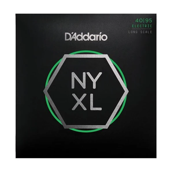 DADDARIO NYXL4095 DADDARIO NYXL4095 BASS GİTAR TEL SETİ, NYXL SERİSİ, LONG SCALE, 4 TELLİ
