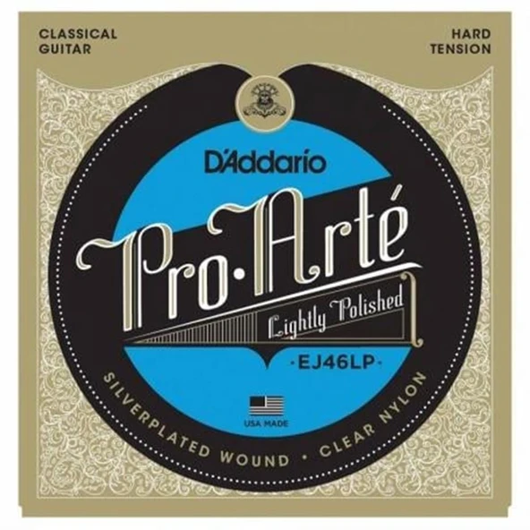 DADDARIO EJ46LP DADDARIO EJ46LP PRO-ARTE KLASİK GİTAR TEL SETİ, LIGHTLY POLISHED ürün görseli