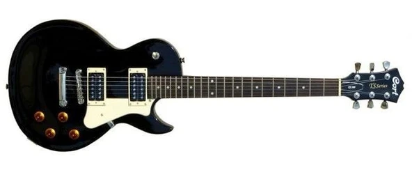 CORT ENDONEZYA CR100BK ELEKTRO GİTAR, SİYAH, PSLP-1F & PSLP-1R (H-H) ürün görseli