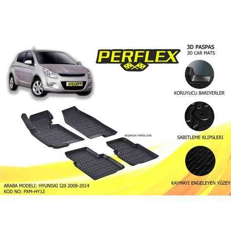 PASPAS 3D HAVUZLU X-MAT HYUNDAI I20 2008-2015 - PERFLEX PXM-HY12 - 1