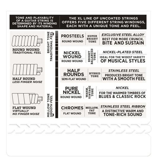 DADDARIO EXL110+ DADDARIO EXL110+ ELEKTRO GİTAR TEL SETİ, XL, 10.5-48, REGULAR LIGHT PLUS - Resim 5