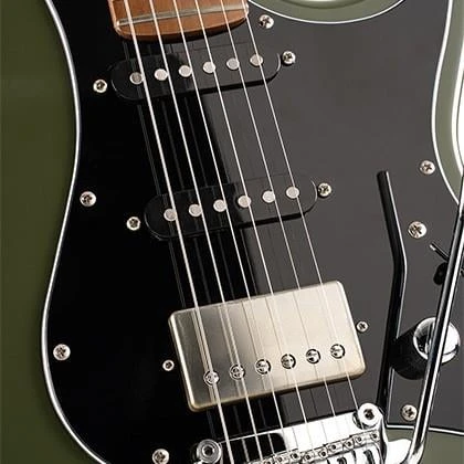 CORT ENDONEZYA G250SEODG ELEKTRO GİTAR, KOYU ZEYTİN YEŞİLİ - Resim 2