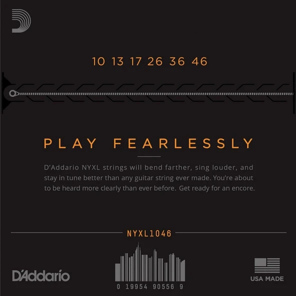 DADDARIO NYXL1046 DADDARIO NYXL1046 ELEKTRO GİTAR TEL SETİ, 10-46, REGULAR LIGHT - 2
