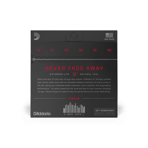 DADDARIO XTABR1356 DADDARIO XTABR1356 AKUSTİK GİTAR TEL SETİ, 80/20 MEDIUM - Resim 3