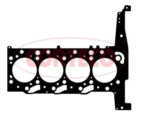 SILINDIR KAPAK CONTASI (1,15MM 2 CENTIK) TRANSIT V184 2,4TDCI 00>06 V347 2,4TDCI 07>11 LANDROVER D - CORTECO 83415423 - 1