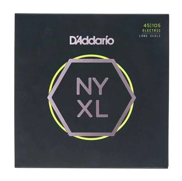 DADDARIO NYXL45105 DADDARIO NYXL45105 BASS GİTAR TEL SETİ, NYXL SERİSİ, LONG SCALE, 4 TELLİ