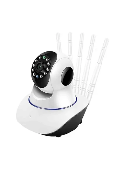 Akıllı Gece Görüşlü Sensörlü Wifi Kamera Telefondan Takip Edilebilir - 5