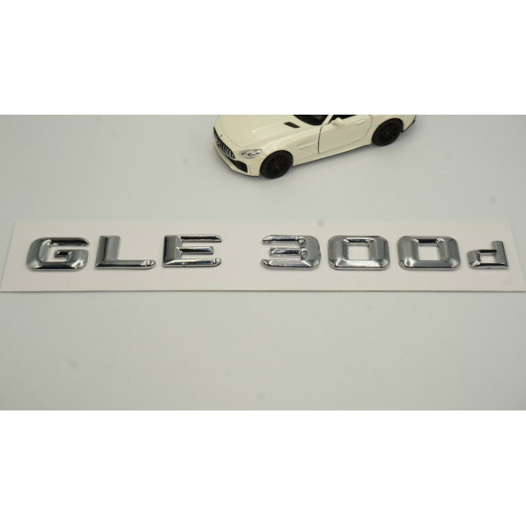GLE300d Bagaj Krom Metal 3M 3D Yazı Logo - Resim 3