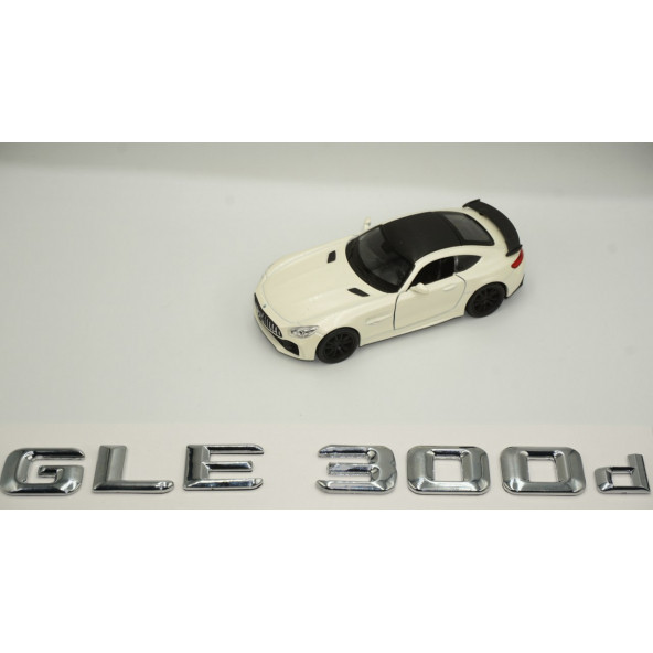 GLE300d Bagaj Krom Metal 3M 3D Yazı Logo - Resim 4