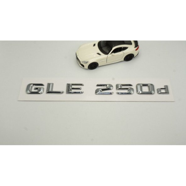 GLE250d Bagaj Krom Metal 3M 3D Yazı Logo - 2