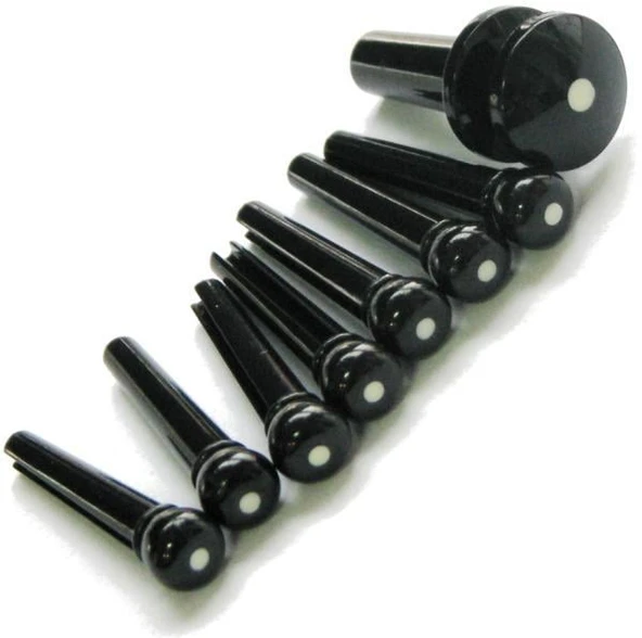 PLANETWAVES PWPS10 ENDPİN SET SİYAH ( 7 KÖPRÜ PİMİ+ 1 ASKI PİMİ) ürün görseli