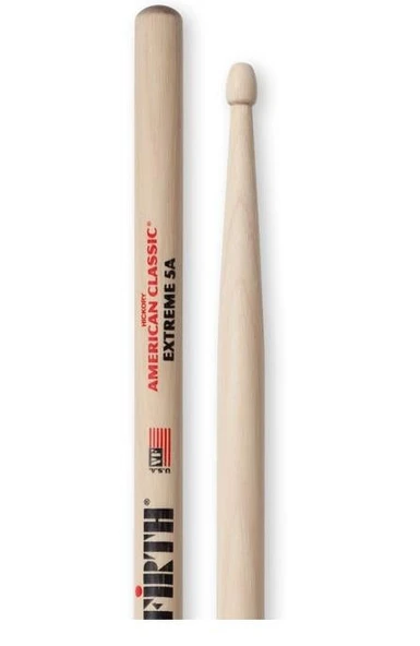 VICFIRTH X5A VICFIRTH X5A BAGET EXTREME 5AW, HICKORY, 0.565"x16 1/2" ürün görseli 1