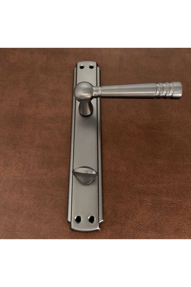 Osmanlı Mat Skoç Füme Bravo Aynalı Wc Banyo Kapı Kolu İçeriden Sağ Basar ürün görseli