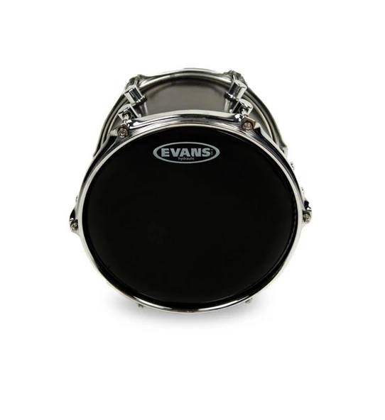 EVANS TT16HBG DERİ 16 HYDRAULİC TOM CLEAR YAĞLI SİYAH ÇİFT KAT - Resim 2