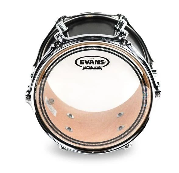 EVANS TT08EC2S DERİ 8 EC2S TOM CLEAR RİNGLİ ÇİFT KAT (14 MİL) - Resim 3