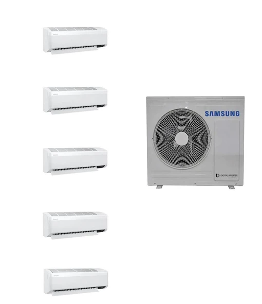 Samsung Wind Free Multi 1+5 Sistem (AJ100TXJ5KH/EA) 7+7+7+7+18 Btu 10 kw Dış Ünite ürün görseli