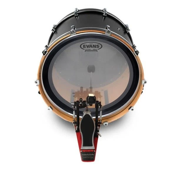 EVANS BD22EMAD2 EVANS BD22EMAD2 22" DERİ KİCK CLEAR SÜNGERLİ ÇİFT KAT (17 MİL) - Resim 3