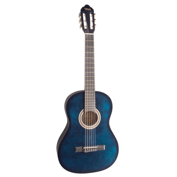 VALENCIA VC104TBUS VALENCIA VC104TBUS KLASİK GİTAR, 4/4, MAVİ SUNBURST, SAP ÇELİKLİ ürün görseli