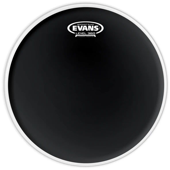 EVANS TT10RBG DERİ 10 RESONANT SİYAH TOM ALT CLEAR TEK KAT (7 Mİ ürün görseli