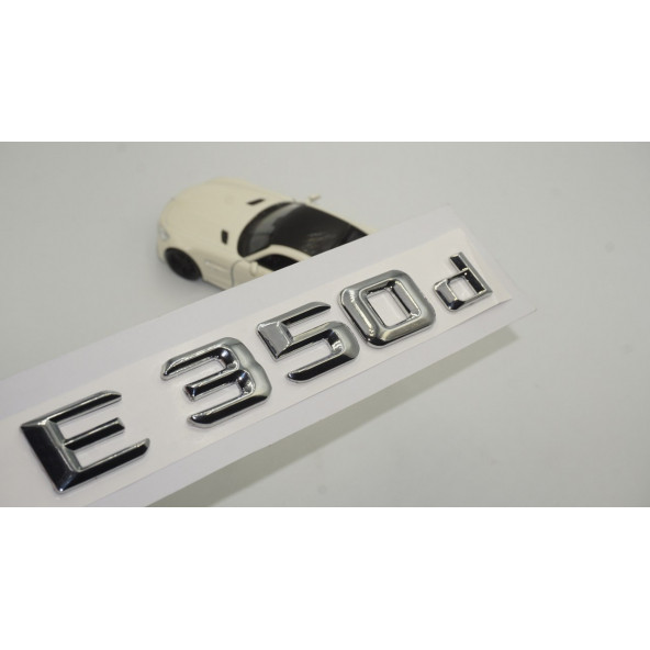 E350d Bagaj Krom Metal 3M 3D Yazı Logo ürün görseli 1