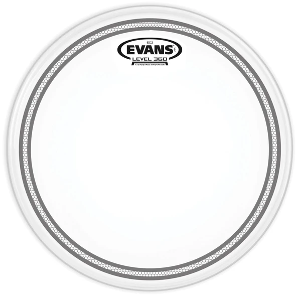 EVANS B16EC2S EVANS B16EC2S 16" DERİ TOM VE TRAMPET KUMLU FROSTED RİNGLİ ürün görseli