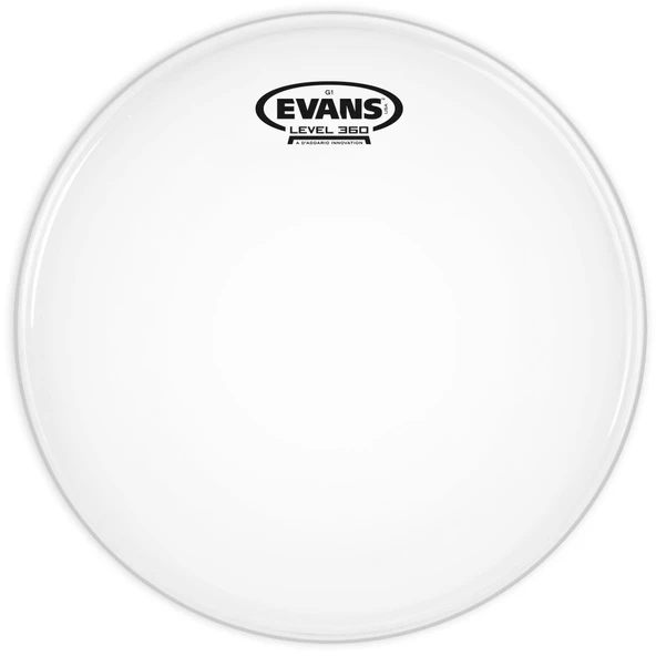 EVANS B06G1 EVANS B06G1 6" DERİ TOM KUMLU BEYAZ TEK KAT (10 MİL) - Resim 2