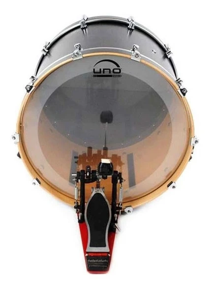 UNO BY EVANS UBD20EQ4 DERİ 20 UNO EQ4 KİCK CLEAR RİNGLİ TEK KAT (10 MİL) - Resim 2