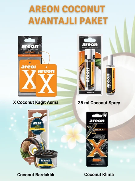 Areon Coconut Avantajlı Paket ürün görseli