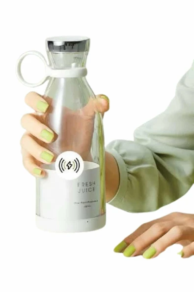 Meyve Sıkacağı Taşınabilir USB Elektrikli Blender Mini - 4