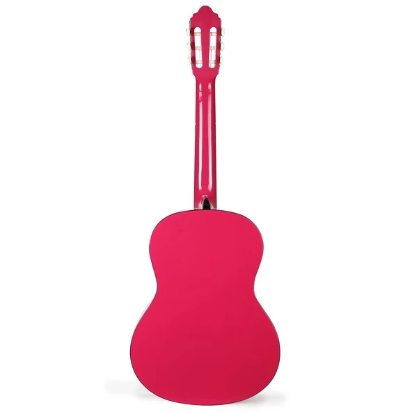 VALENCIA VC104TPKS VALENCIA VC104TPKS KLASİK GİTAR, 4/4, PEMBE SUNBURST, SAP ÇELİKLİ - Resim 5