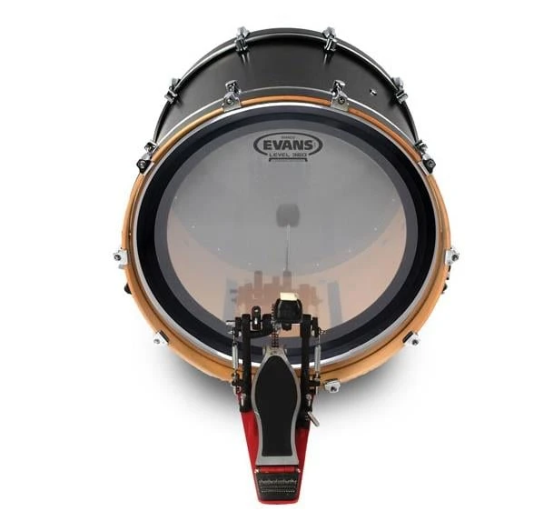 EVANS BD20EMAD2 EVANS BD20EMAD2 20" DERİ KİCK CLEAR SÜNGERLİ ÇİFT KAT (17 MİL) - Resim 3