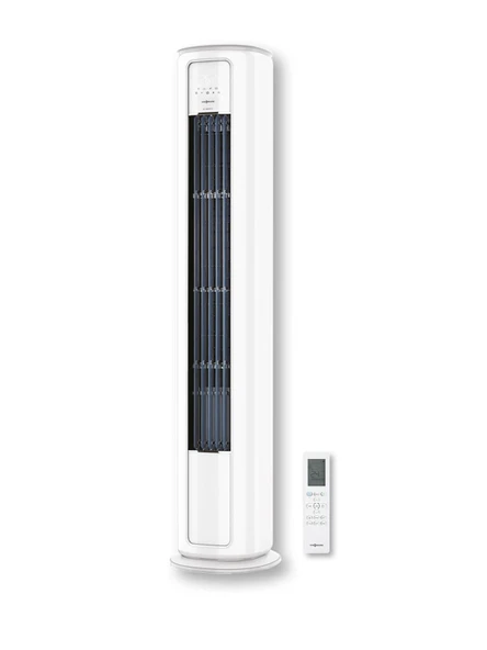 Viessmann Vitoclima 100-S Pro 24.000 BTU/h Inverter Silindirik Salon Tipi Klima (Montaj Dahil - Yeni Ürün) - 1