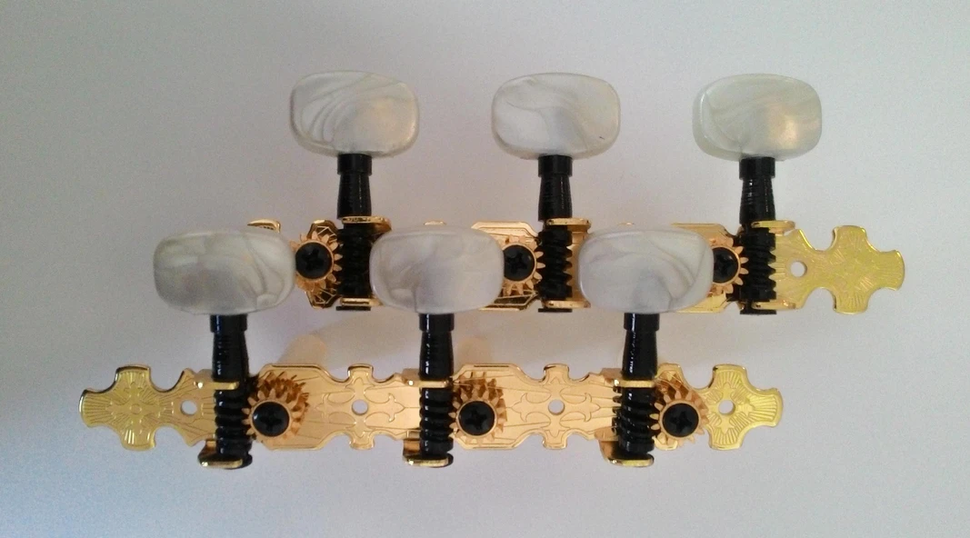 VALENCIA VCMH0150GD VALENCIA VCMH0150GD KLASİK GİTAR KULAĞI, KLASİK, 3 SAĞ+3 SOL, GOLD