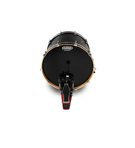 EVANS BD22HBG EVANS BD22HBG 22" DERİ HYDRAULIC SİYAH KİCK CLEAR YAĞLI ÇİFT KAT - Resim 2