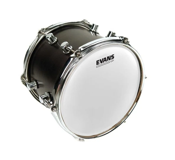 EVANS B08UV1 EVANS B08UV1 8" DERİ TOM VE TRAMPET KUMLU BEYAZ TEK KAT ürün görseli