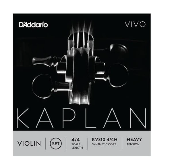 DADDARIO KV310H DADDARIO KV310H KEMAN TEL SETİ, KAPLAN VIVO, 4/4, HEAVY