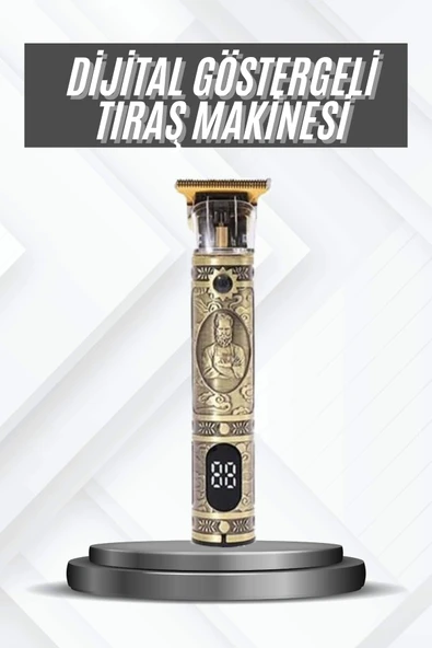 Profesyonel Ense Tıraşına Uygun Çizik Tıraş Makinesi Uzun Ömürlü Göstergeli - 2