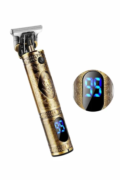 Profesyonel Ense Tıraşına Uygun Çizik Tıraş Makinesi Uzun Ömürlü Göstergeli - 4