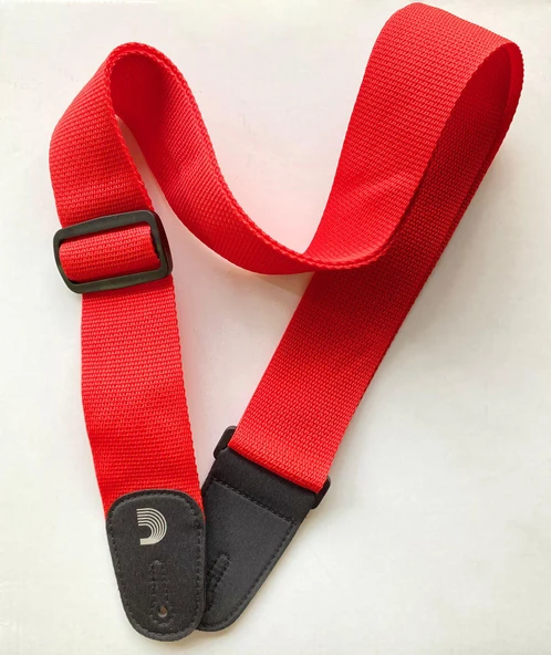 PLANETWAVES 50PWS01 PLANETWAVES 50PWS01 GİTAR ASKISI, DOKUMA, POLYPRO SPECIAL KIRMIZI - Resim 2