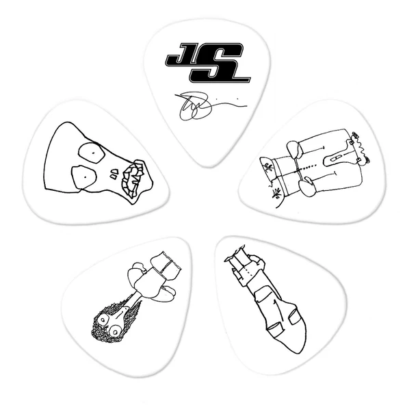 PLANETWAVES 1CWH6-10JS PENA JOE SATRIANI 10 AD. HEAVY BEYAZ  A - Resim 2