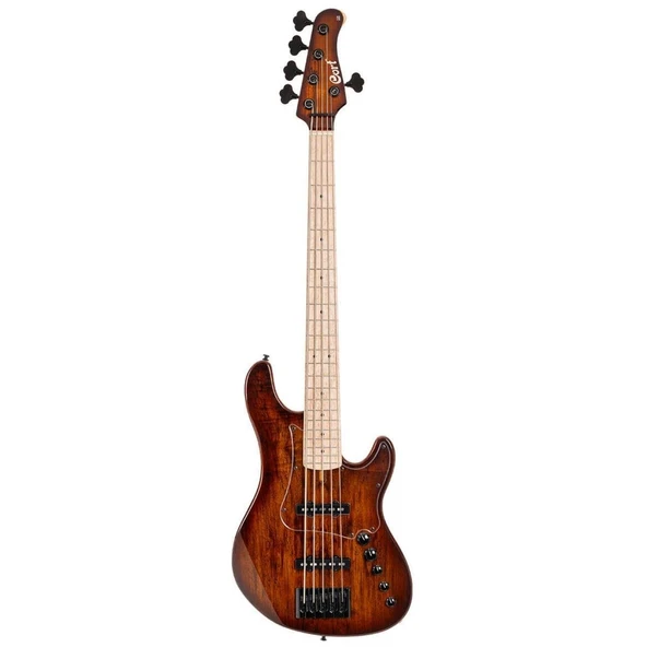 CORT ENDONEZYA GB-FUSION5ABB CORT GB-FUSION5ABB BASS GİTAR, 5 TELLİ, ÇANTALI, ANTIQUE BROWN BURST ürün görseli