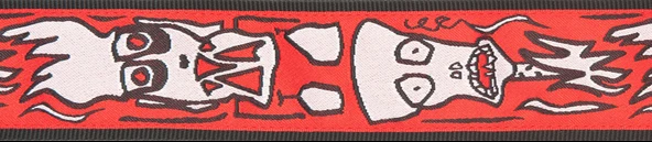 PLANETWAVES 50JS02 PLANETWAVES 50JS02 GİTAR ASKISI, DOKUMA, JOE SATRIANI ALEVLİ ürün görseli