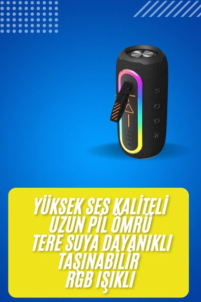 Bluetooth Hoparlör USB Şarjlı Uzun Pil Ömrü Android ve İOS Uyumlu Renkli - Resim 2
