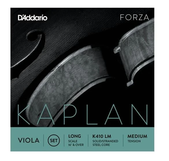 DADDARIO K410LM VIOLA TEL SETİ, KAPLAN, LONG SCALE 16" & OVER, MED ürün görseli