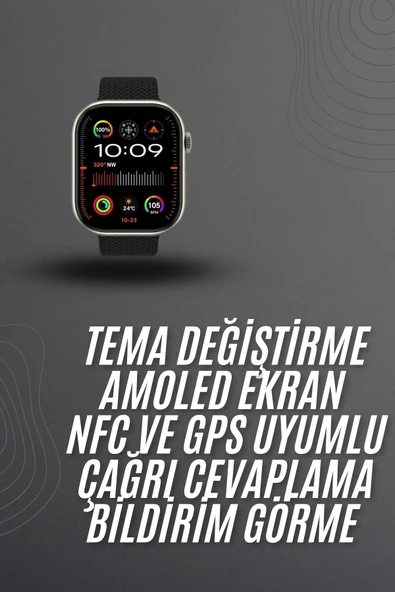 Akıllı saat 2.02 inch Nabız Ölçer Arama Konuşma Müzik Dinleme - 2